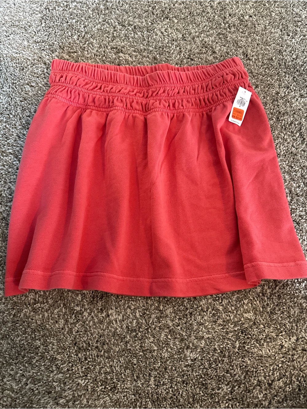 Old Navy Women's Red Elastic-Waist Skirt